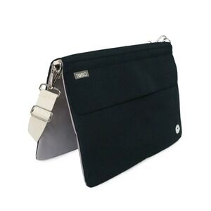 TOBIQ Boss Flip Bag NEW Black Travel Messenger Laptop Crossbody Gorpcore Casual